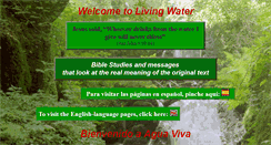 Desktop Screenshot of livingwater-spain.com