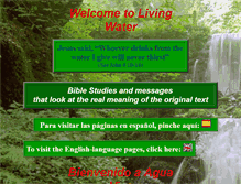 Tablet Screenshot of livingwater-spain.com